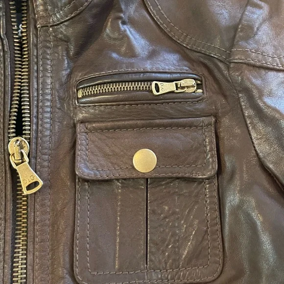 D&G leather jacket new no tags - Picture 5 of 7